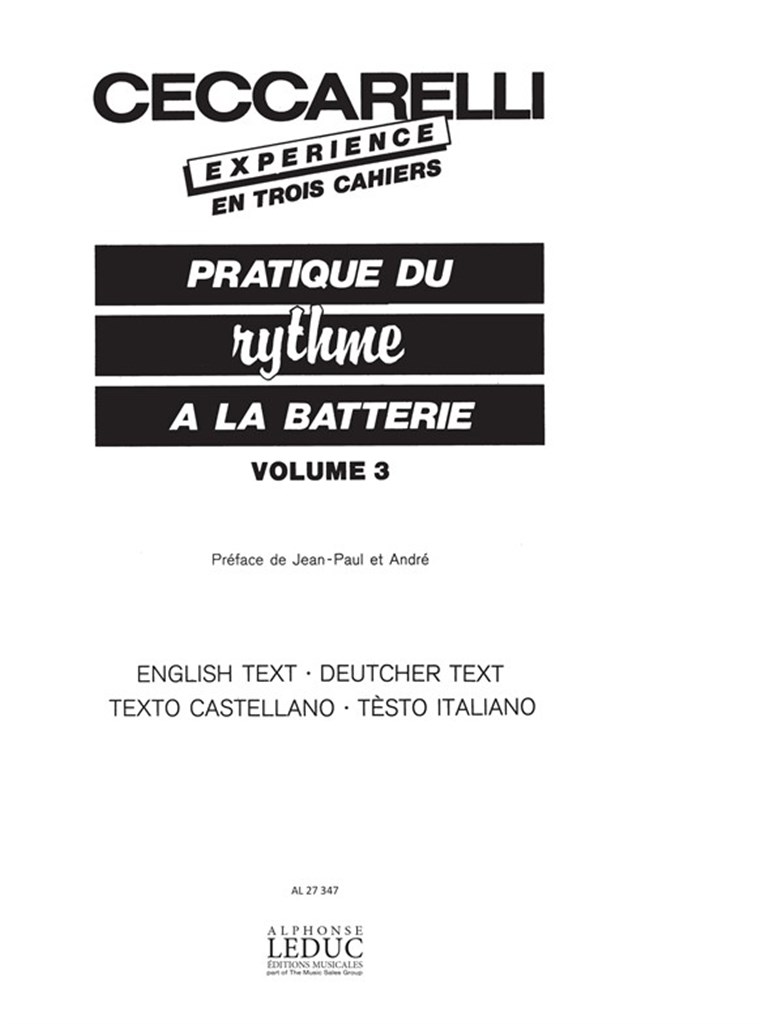 Ceccarelli-Experience Vol.3