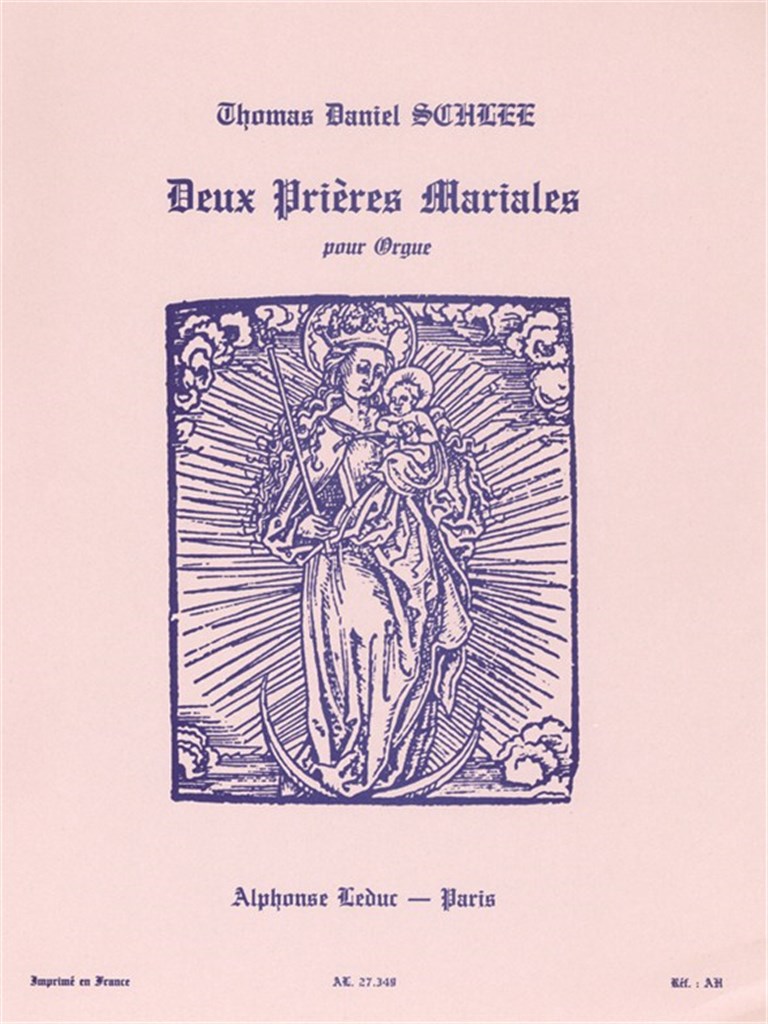Thomas Daniel Schlee: 2 Prieres mariales