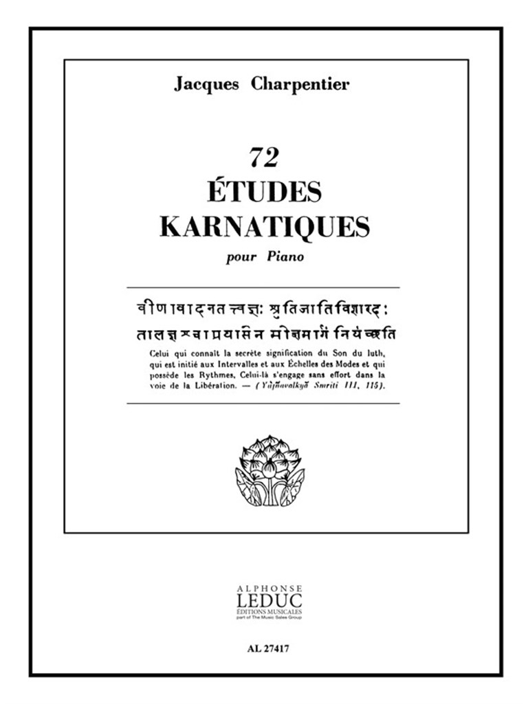 75 Etudes Karnatiques Cycle 09