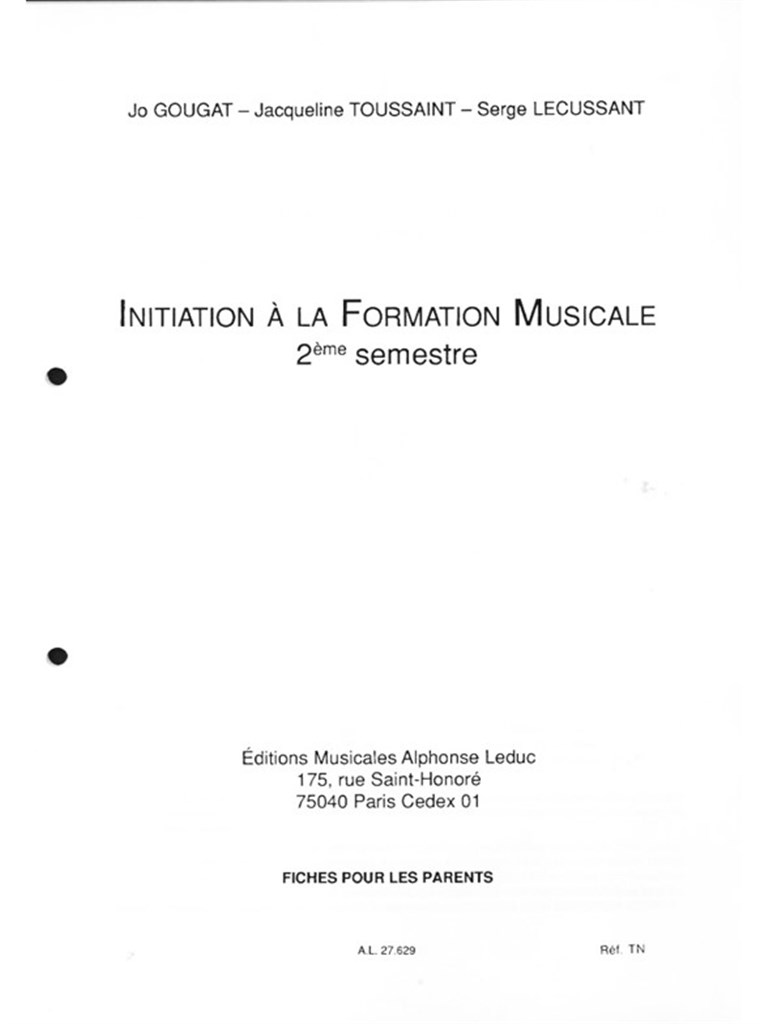 Fiches Pedagogiques Parents No.2 Le Complet