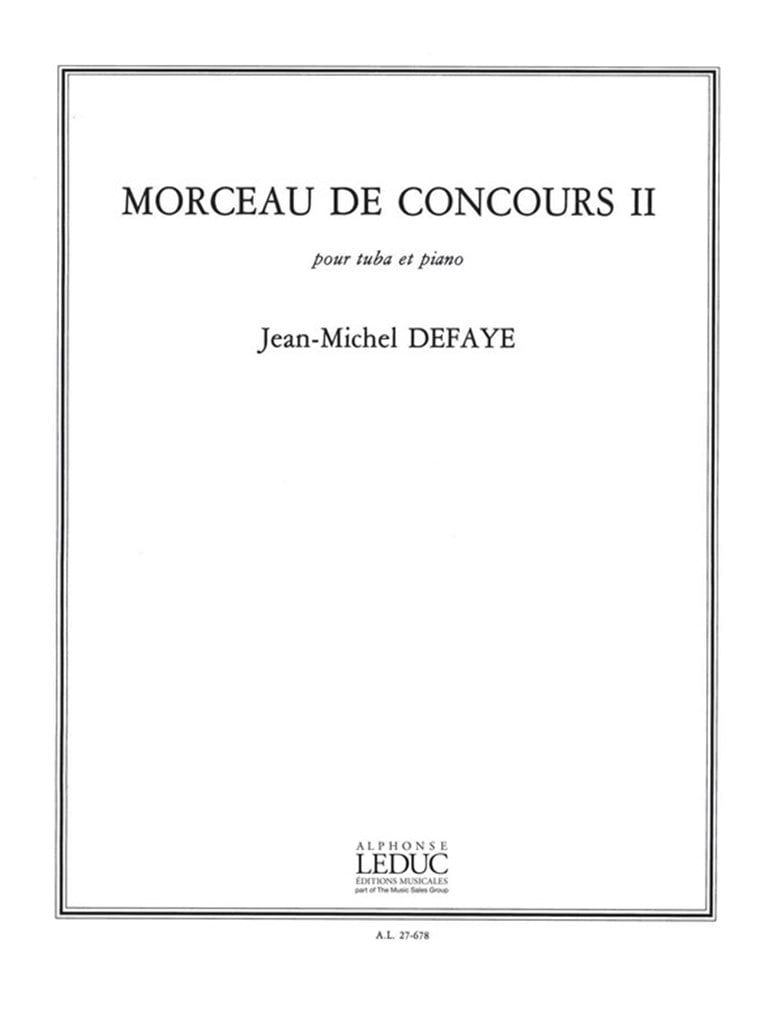Morceau De Concours Ii