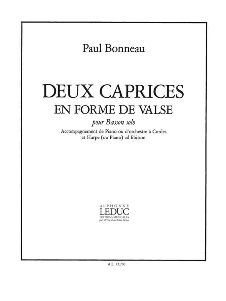2 Caprices En Forme De Valse
