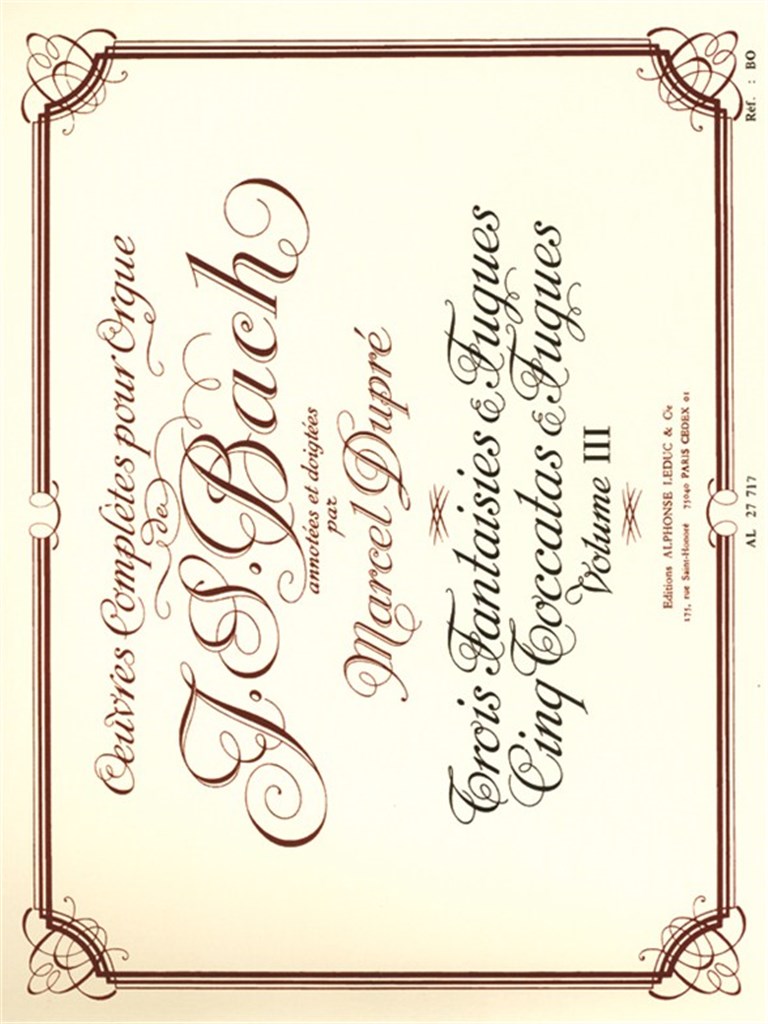 Complete Organ Work - Vol. 3 - Serenade complainte