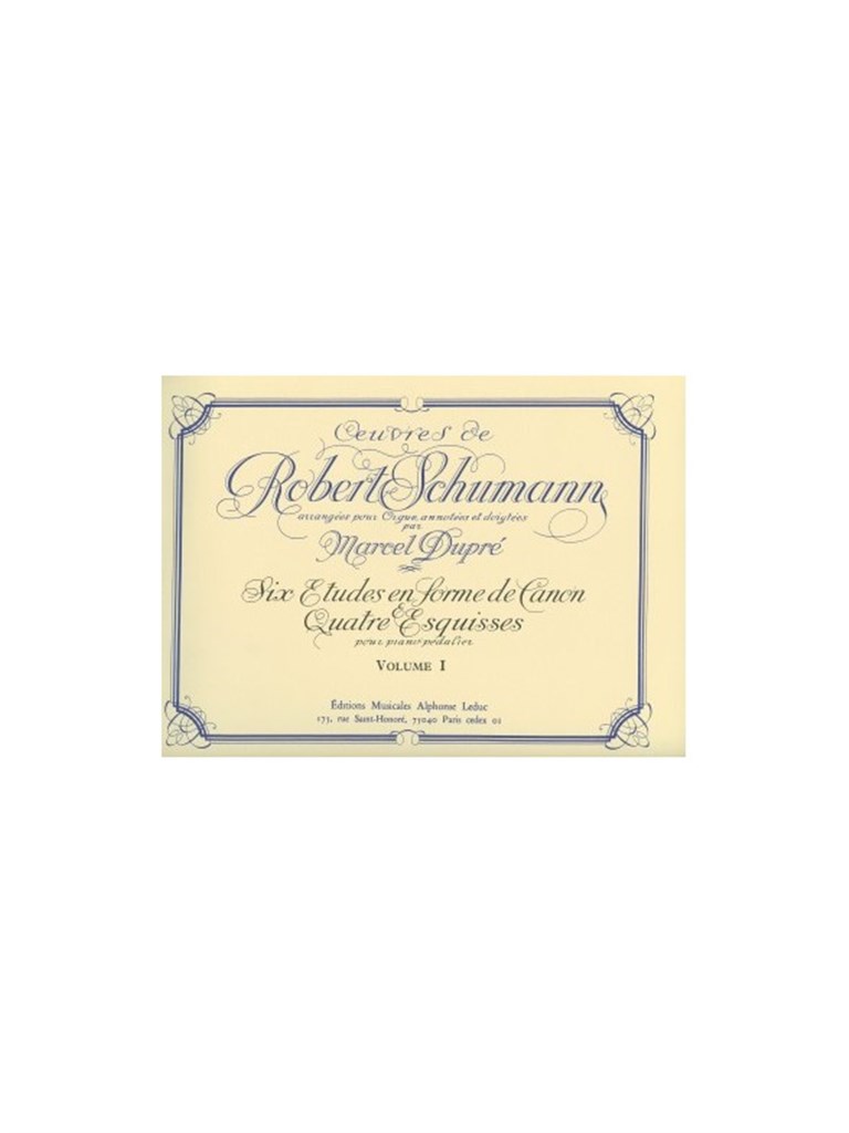 Organ and Pedal-Piano Works Volume 1