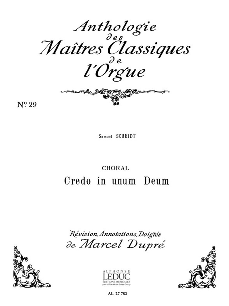 Choral:Credo In Unum Deum