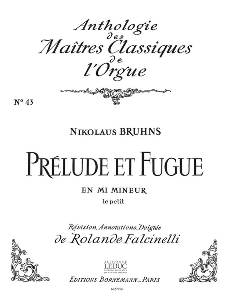 Prelude Et Fugue En Mi Mineur
