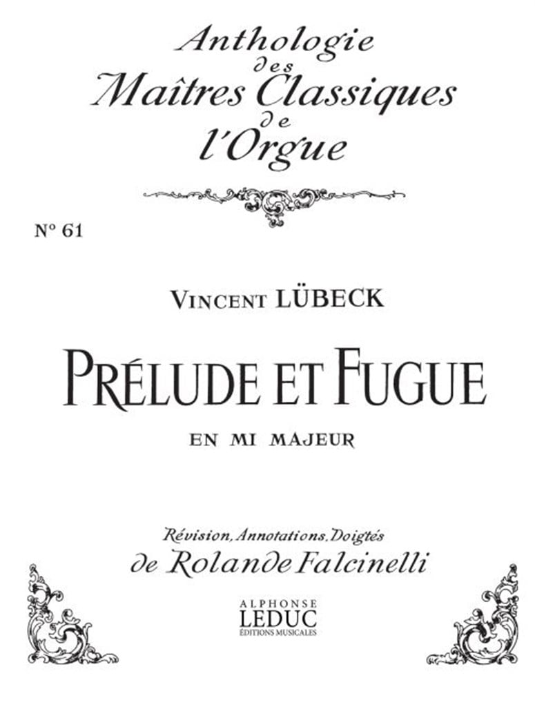 Prelude Et Fugue En Mi Majeur