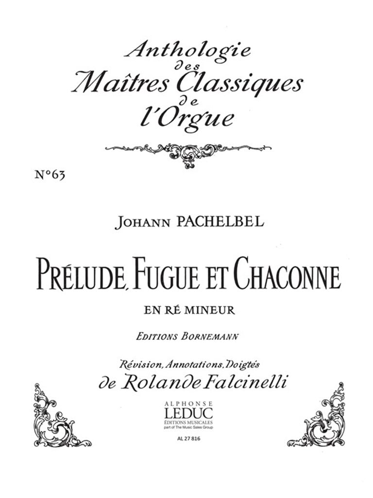 Prelude, Fugue et Chaconne in D minor