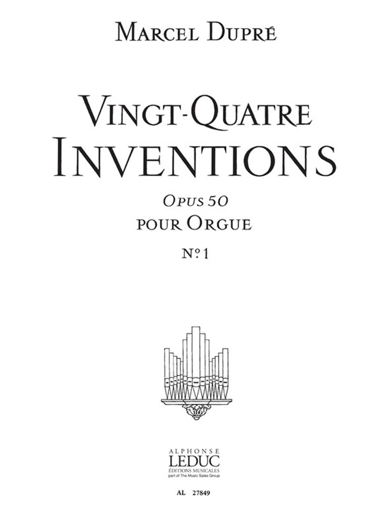 24 Inventions Op.50, Vol.1
