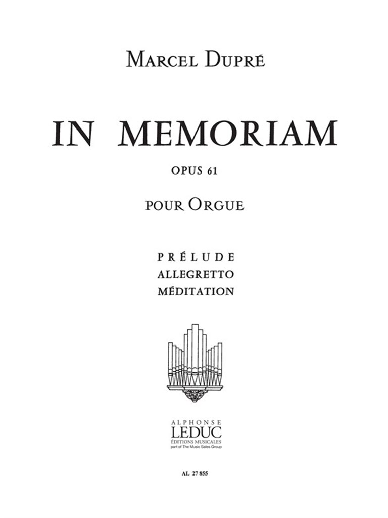 In Memoriam Op.61 Volume 1