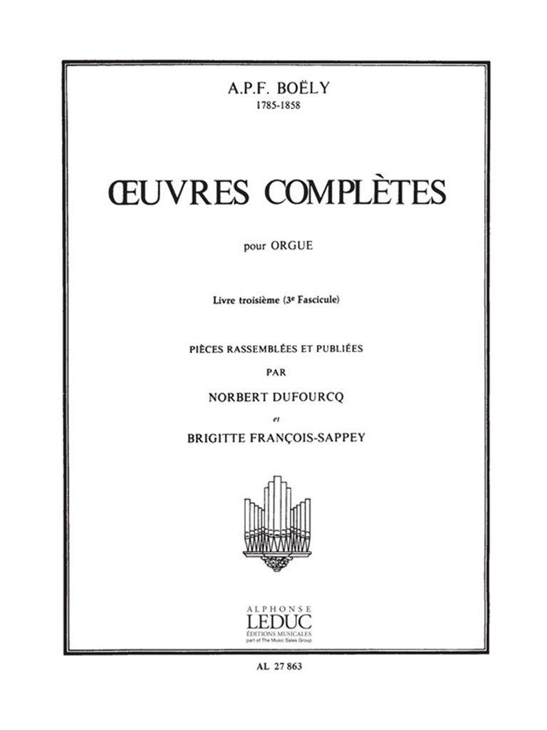 Complete Works, for Organ 3