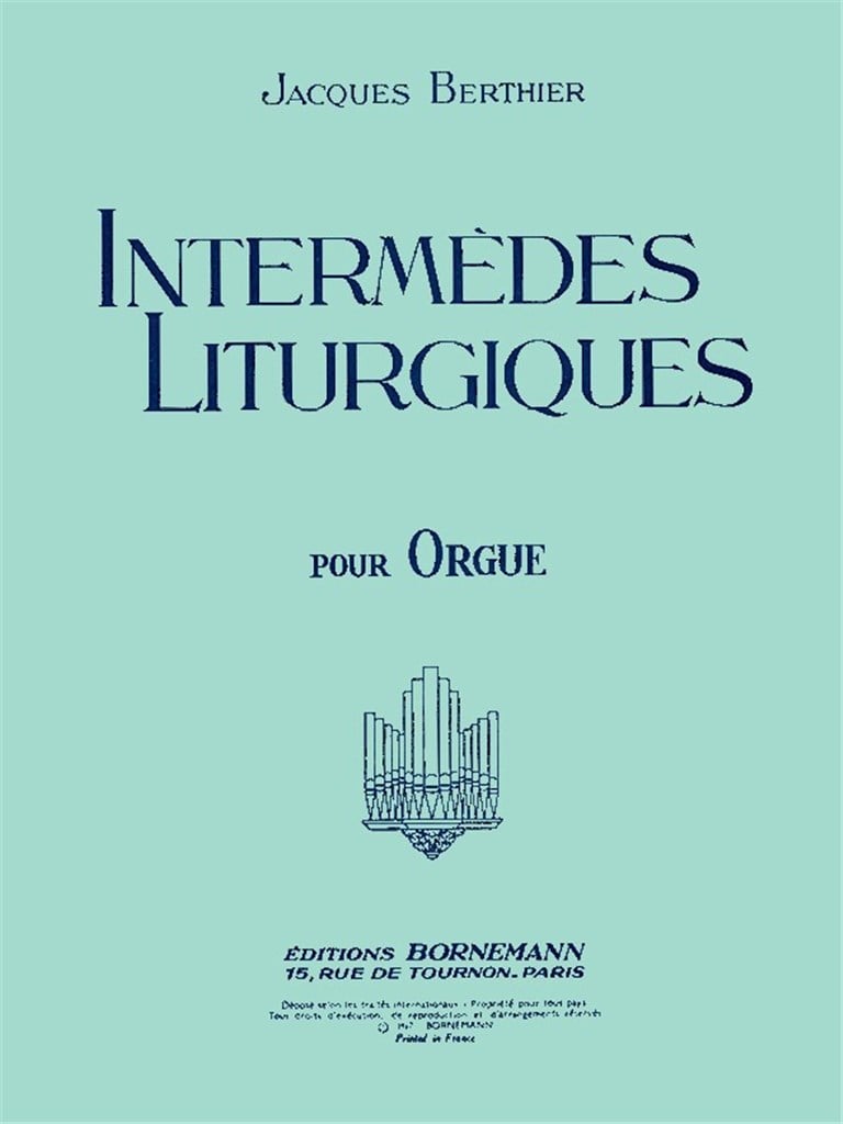 Intermedes Liturgiques