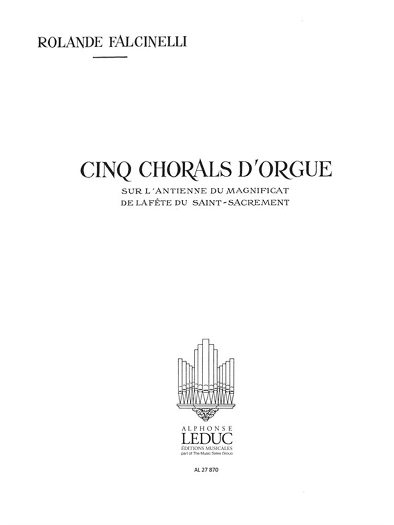5 Chorals Sur L'Antienne Du Magnificat