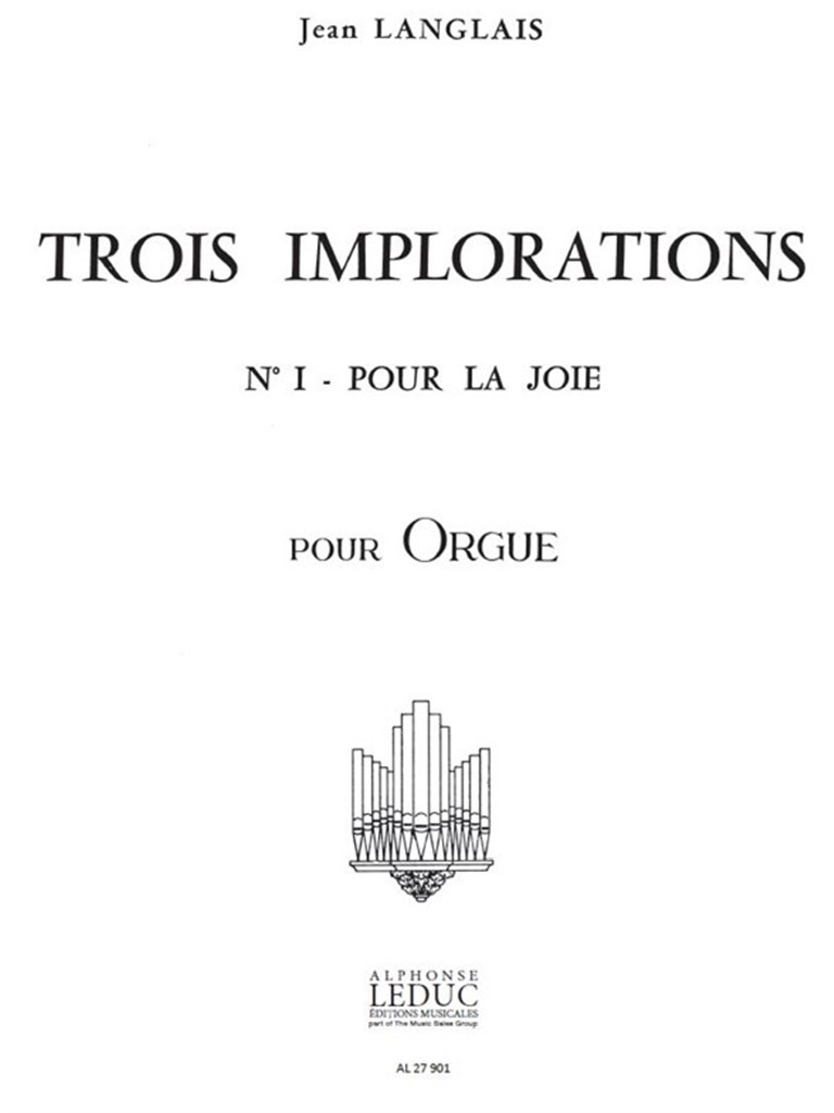 Jean Langlais: 3 Implorations No.1