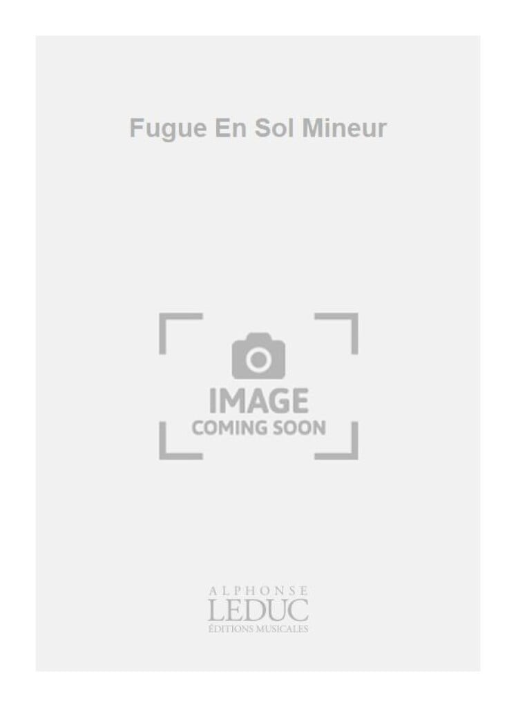 Fugue En Sol Mineur