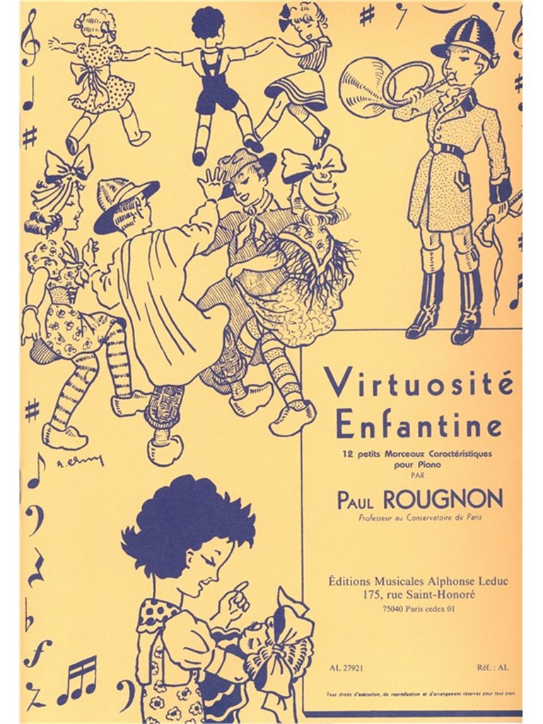 Rougnon Paul Virtuosite Enfant Piano