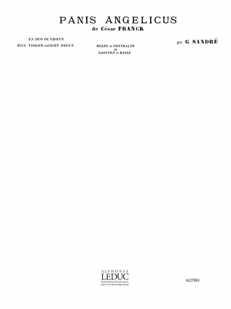 Panis Angelicus/N012