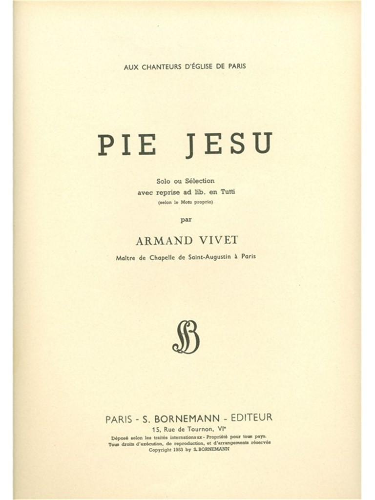 Pie Jesu