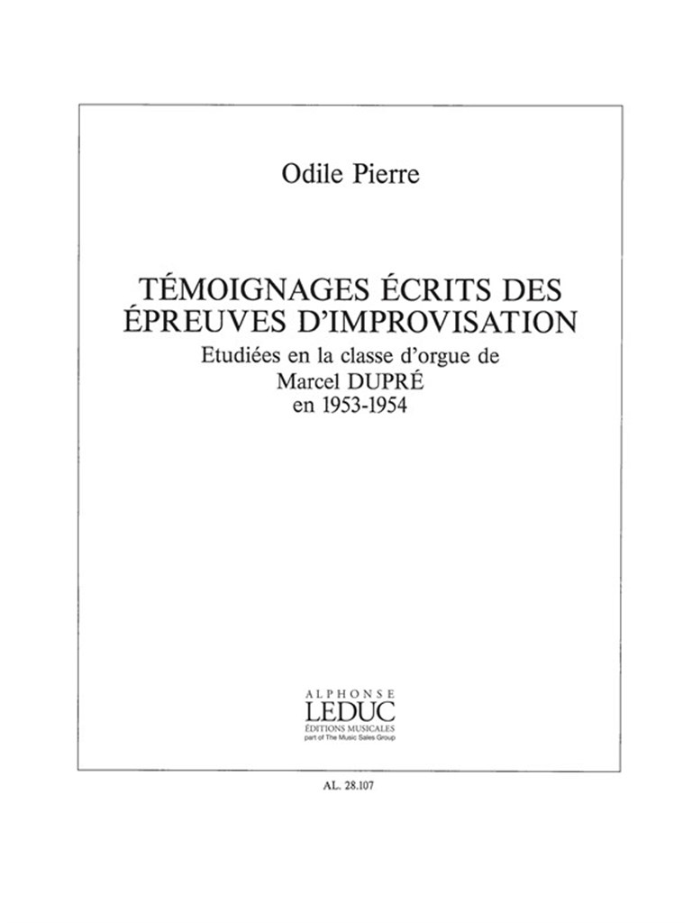 Temoignages Ecrits Des