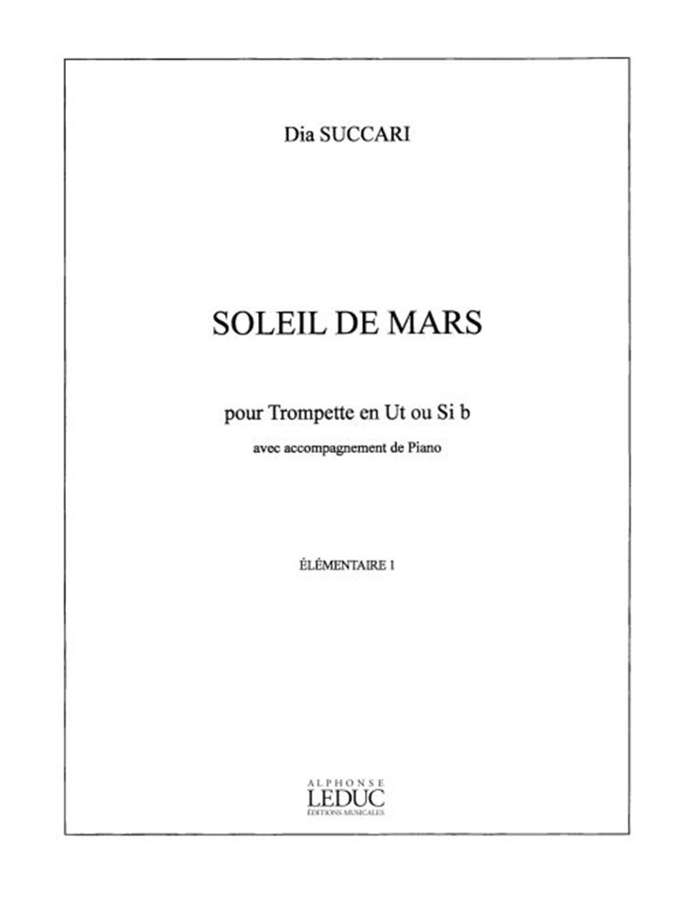 Dia Succari: Soleil de Mars