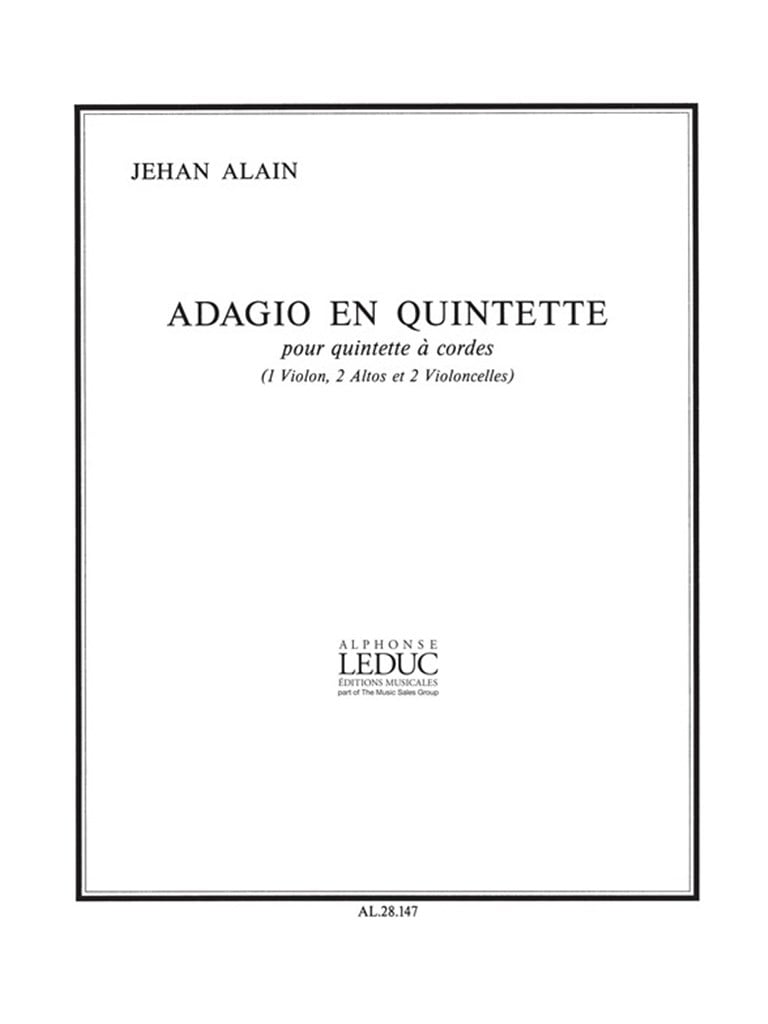 Adagio En Quintette -Strings