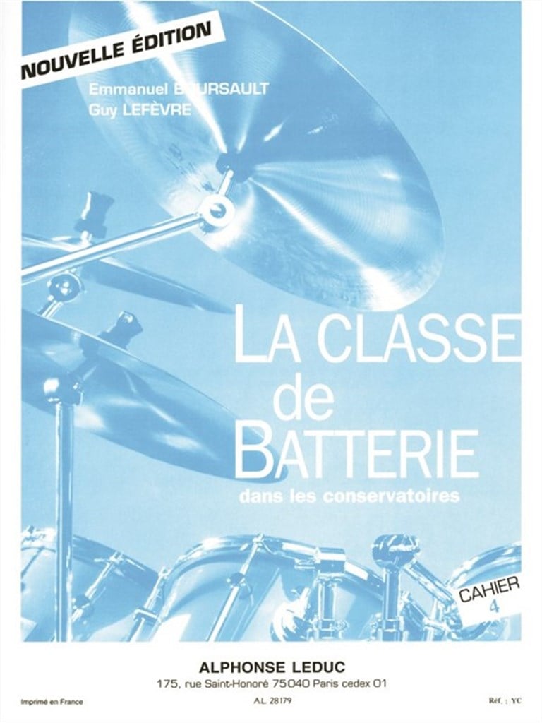 La Classe de Batterie dans les Conservatoires 4