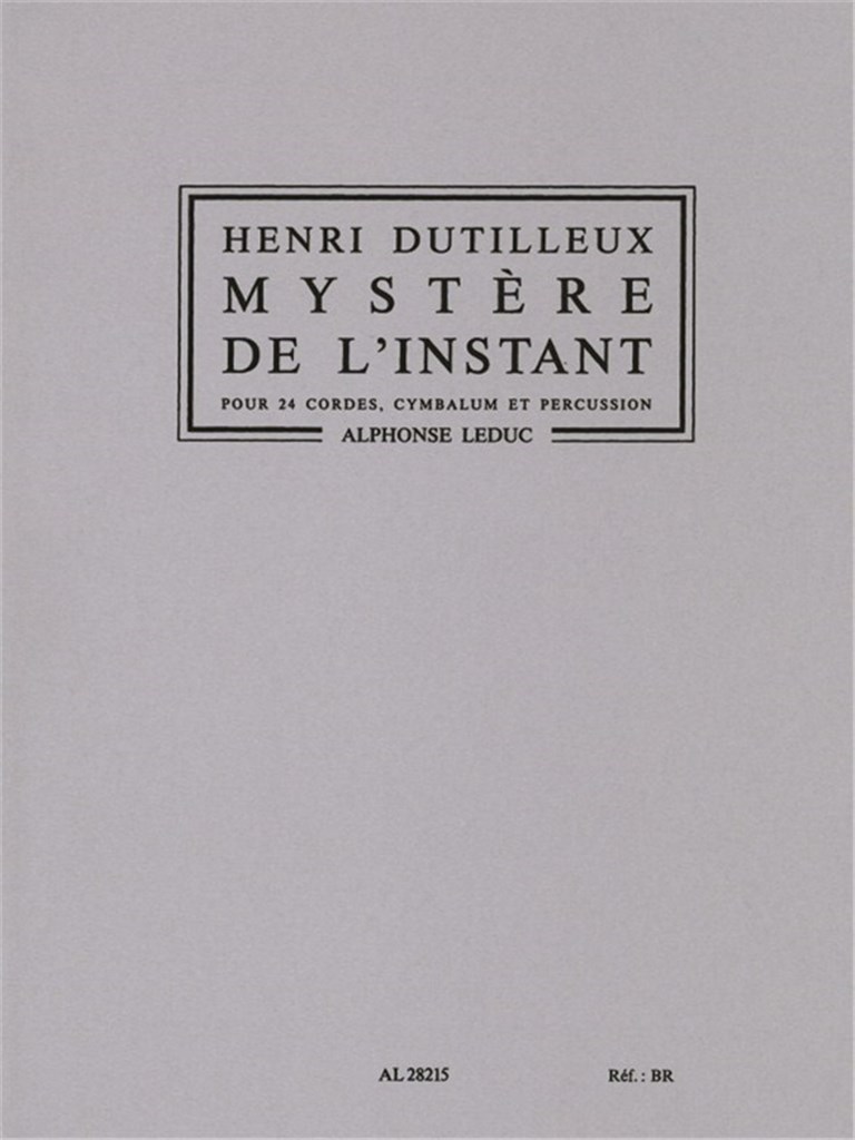 Mystère de l'Instant (Orchestra)