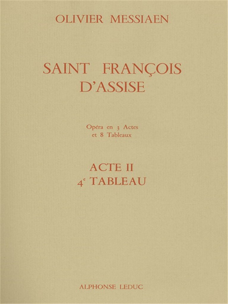 Saint Francis of Assisi - Act II