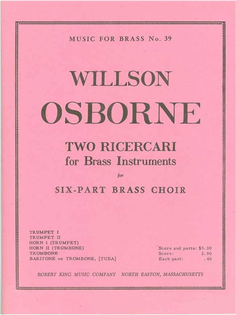 2 Ricercari