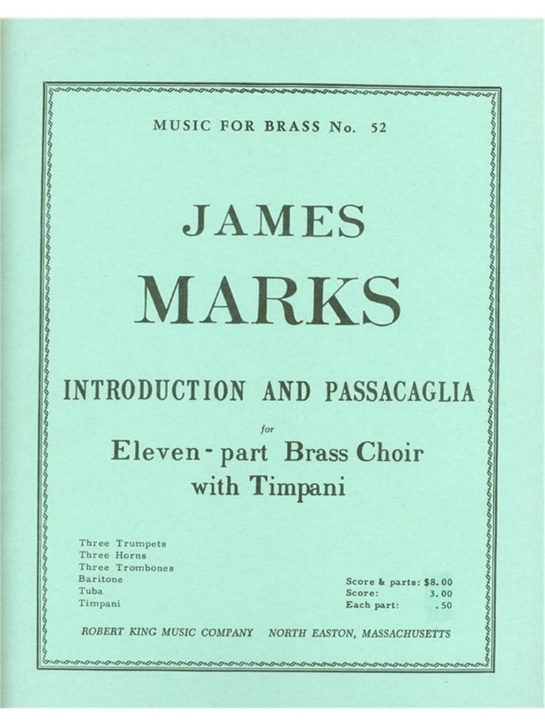 Introduction And Passacaglia