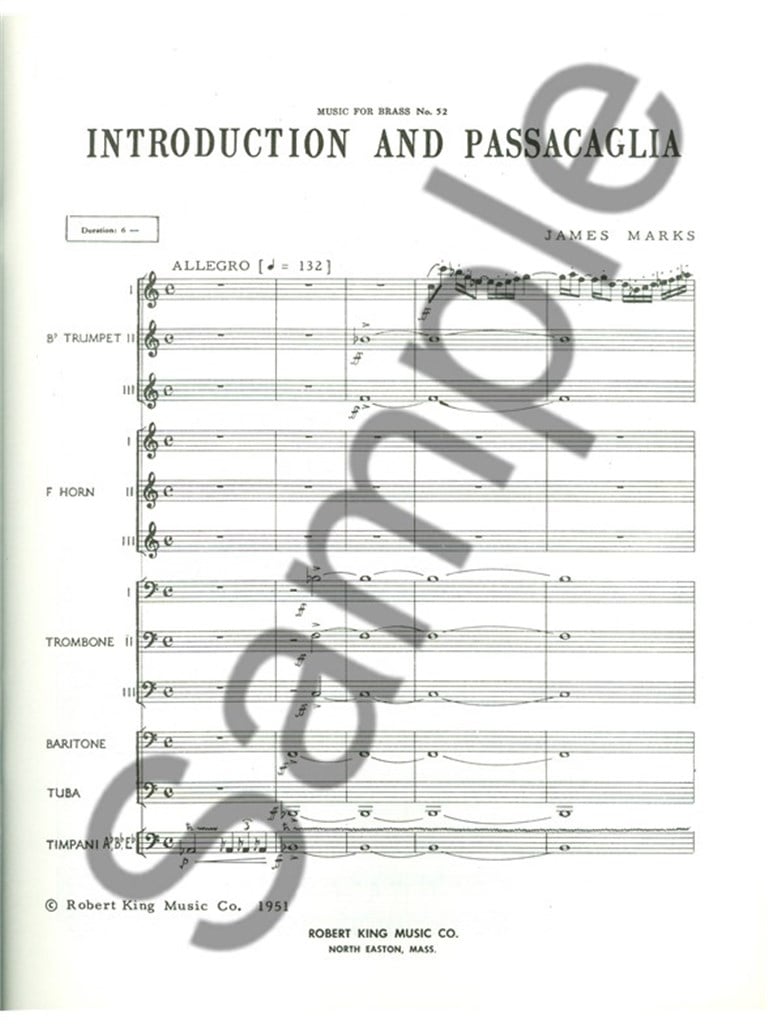 Introduction And Passacaglia