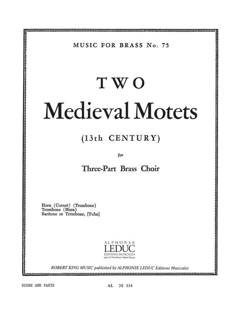 2 Medieval/Motets