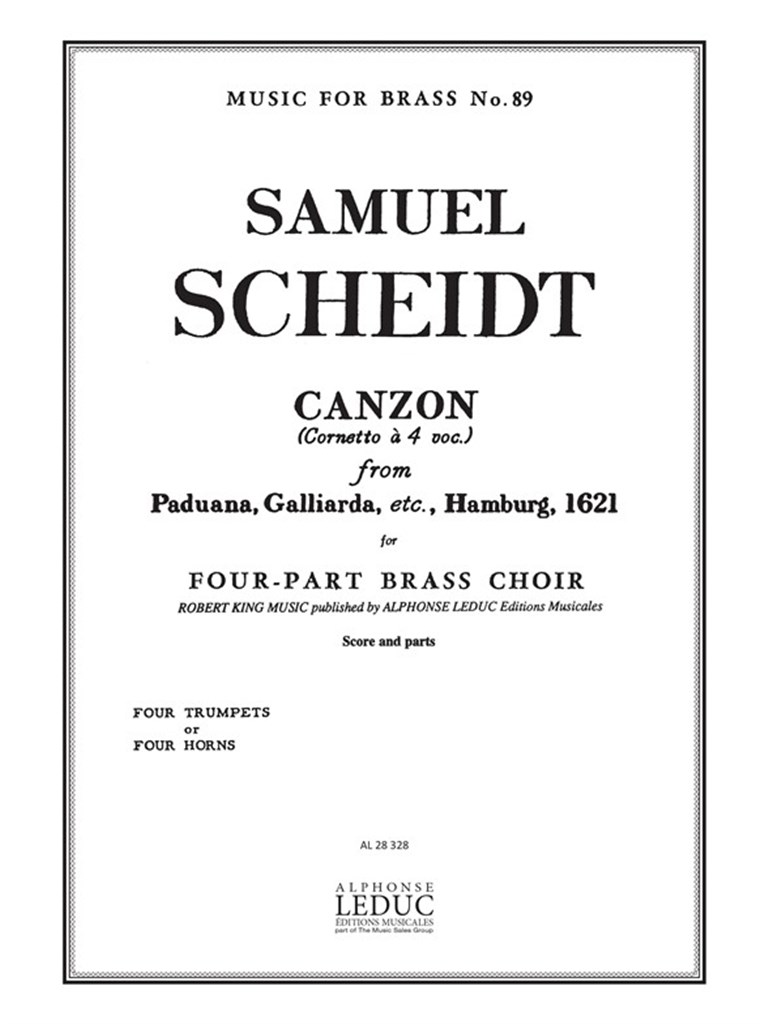 Samuel Scheidt: Canzon