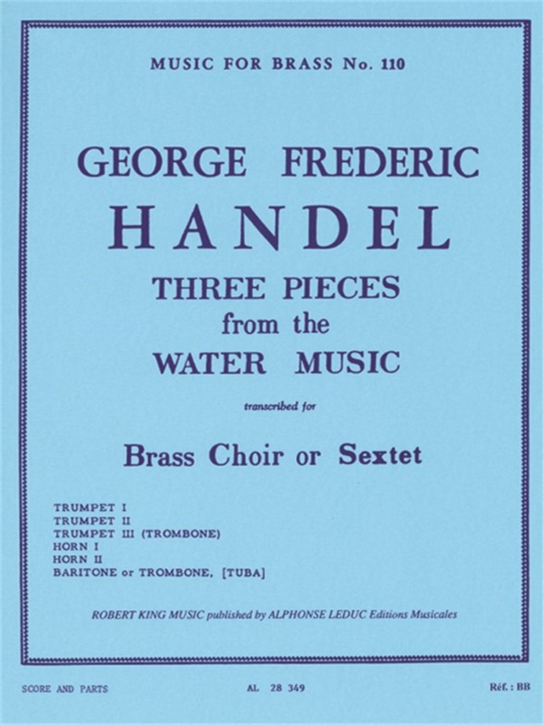 3 Pieces From Water Music