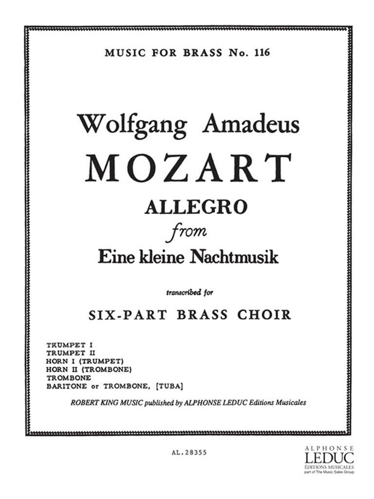 Allegro From Kleine Nachtmusik