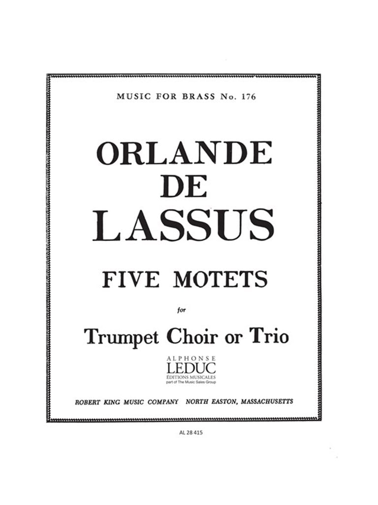 5 Motets from Magnus Opus Musicum
