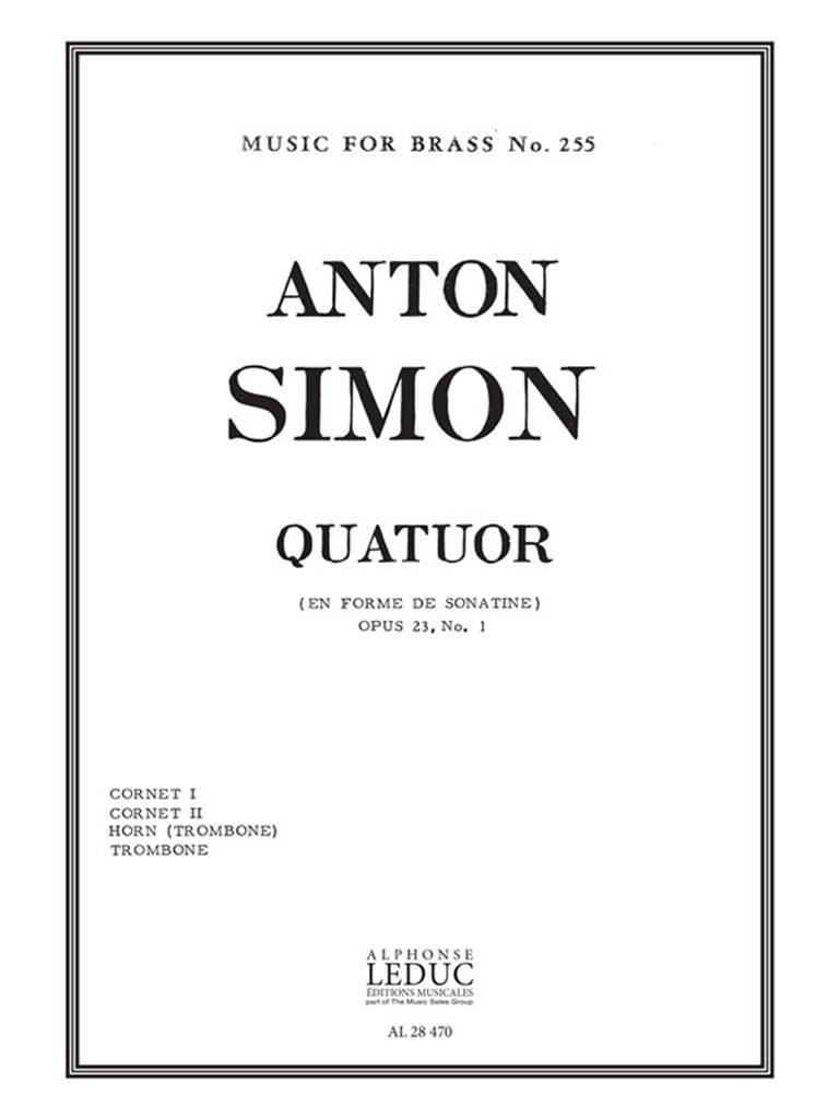 Quatuor Op21/N01