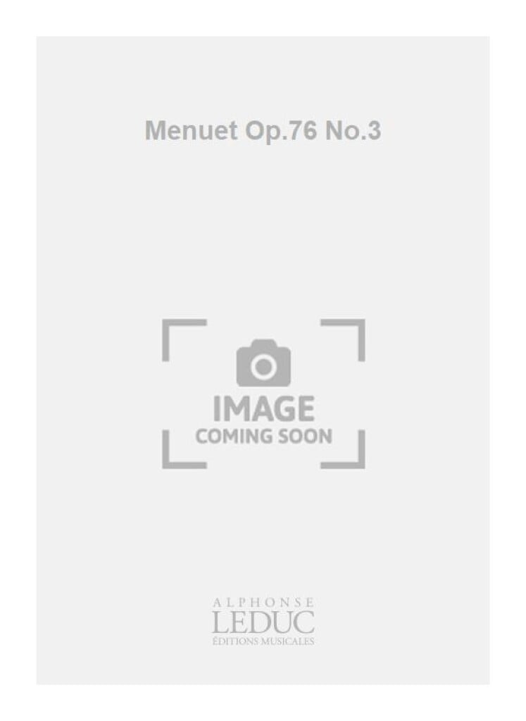 Menuet From Quartet Emperor