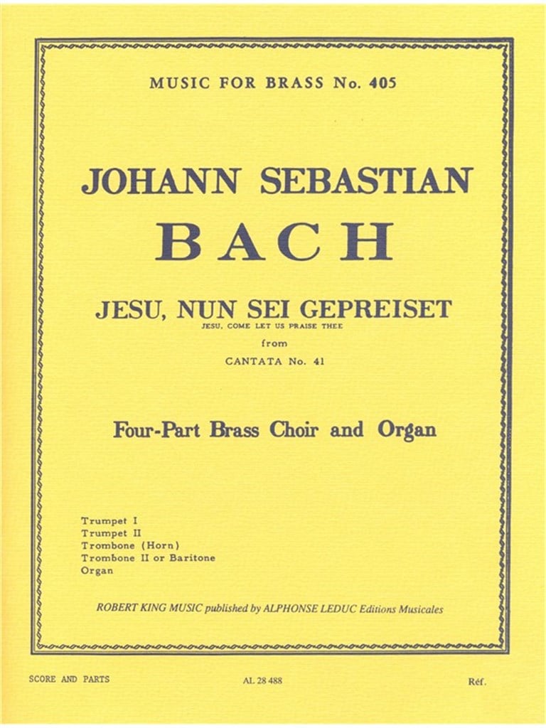 Jesu Nun Sei Gepreiset