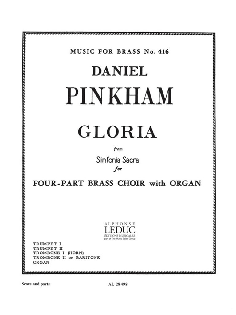 Gloria-From Sinfonia Sacra