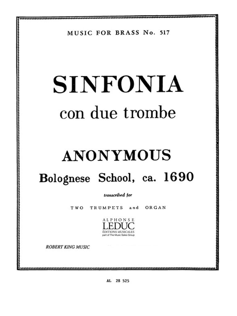 Sinfonia Con Due Trombe
