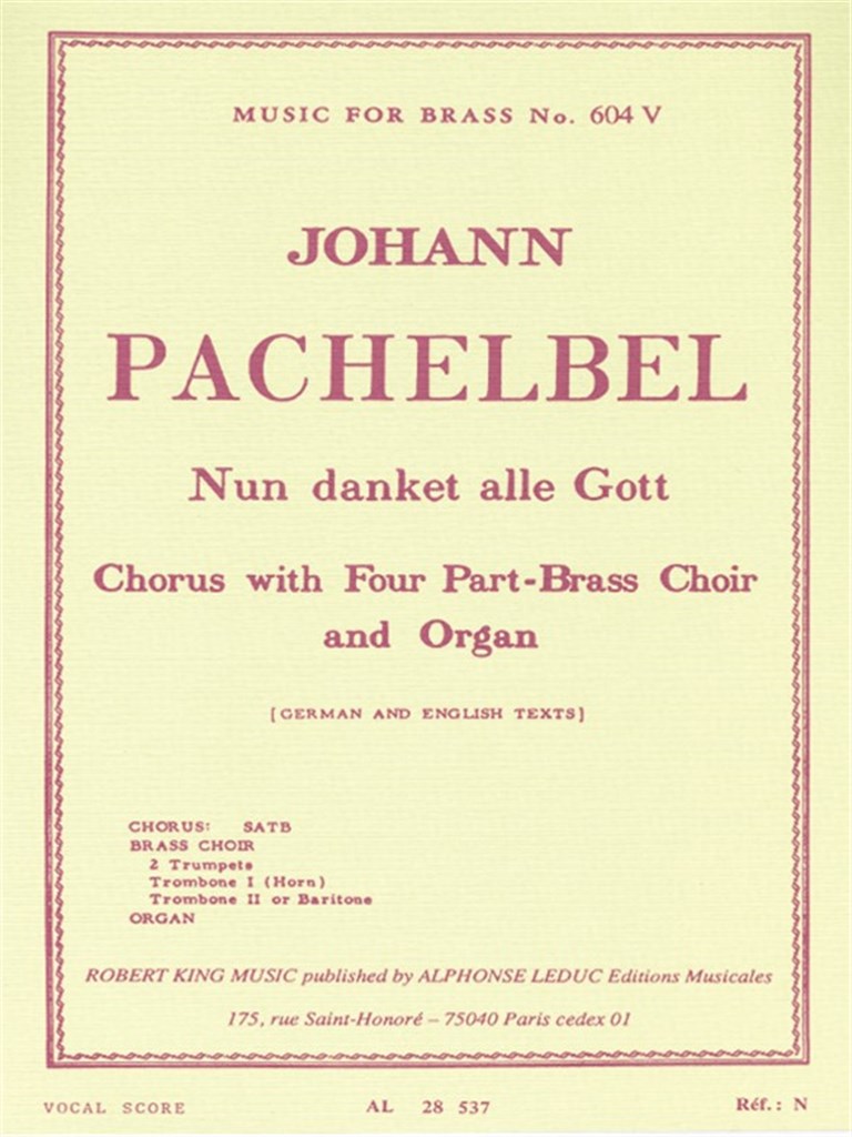 Nun Danket Alle Gott