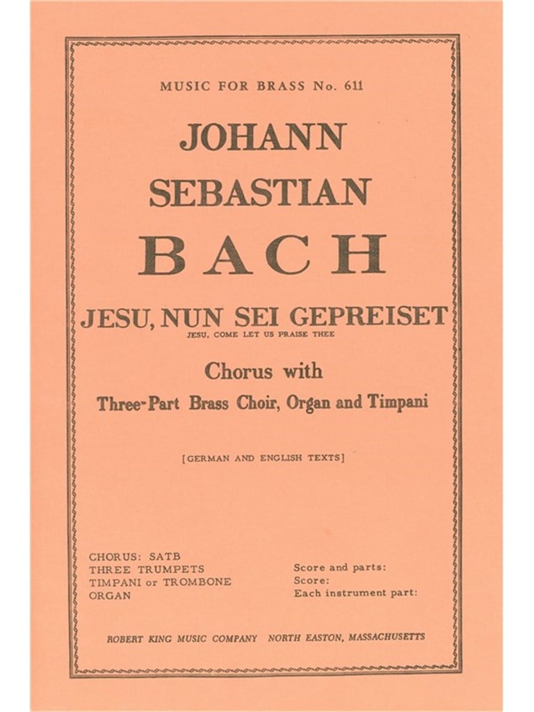 Jesu, nun sei gepreiset BWV41