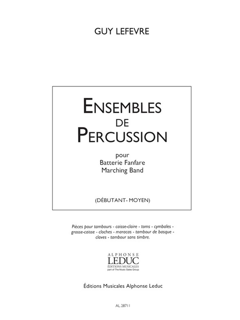 Ensembles de Percussion
