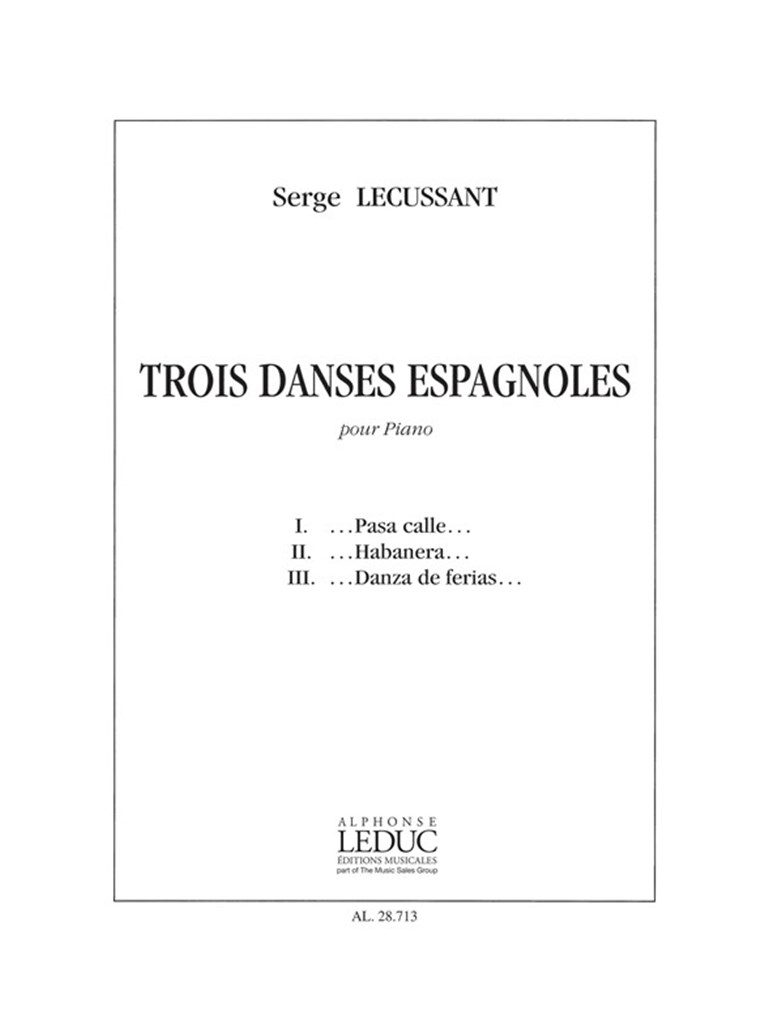 3 Danses Espagnoles