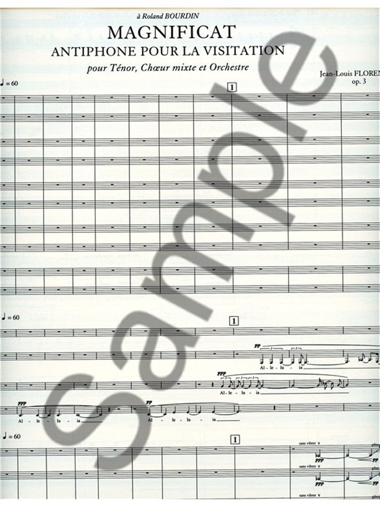 Jean-Louis Florentz: Magnificat Op.3