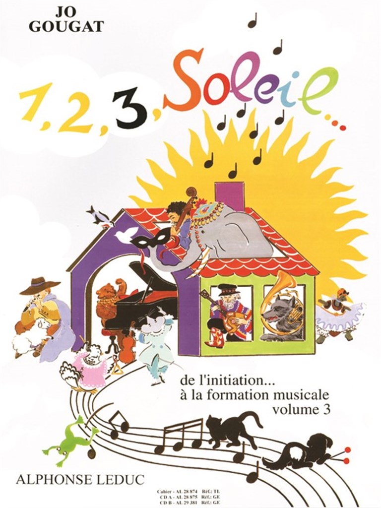 1,2,3 Soleil de l'Initiation A La Form Mus Vol. 3