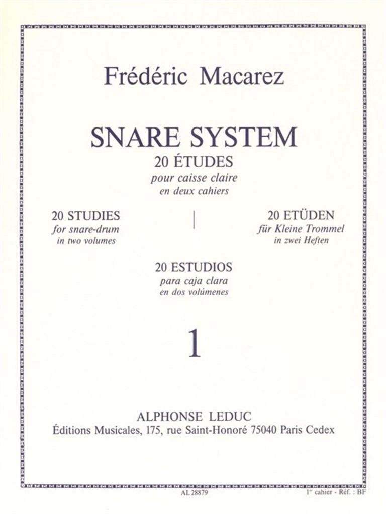 Snare System -20 Etudes