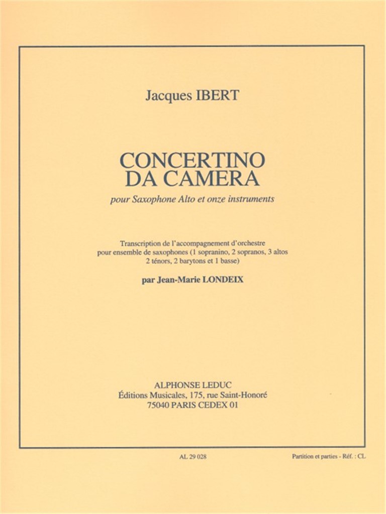 Concertino Da Camera - MCMXXXV