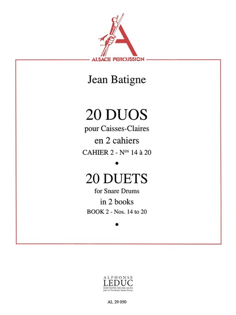 Jean Batigne: 20 Duos Vol.2: No.14 - No.20